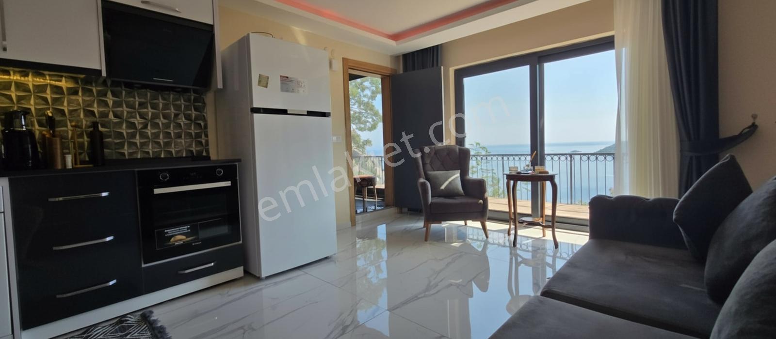 Cb Marina'dan Turunçta Deniz Manzaralı Eşyalı Kiralık 2+1 - Görsel 10