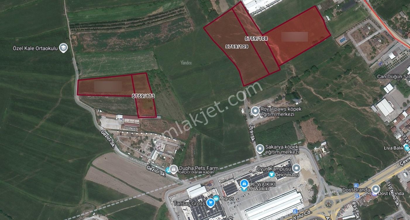 Adapazarı Ozanlar'da Çevre Yolu Bitişiği 42dönüm Yatırımlı Arazi - Görsel 8