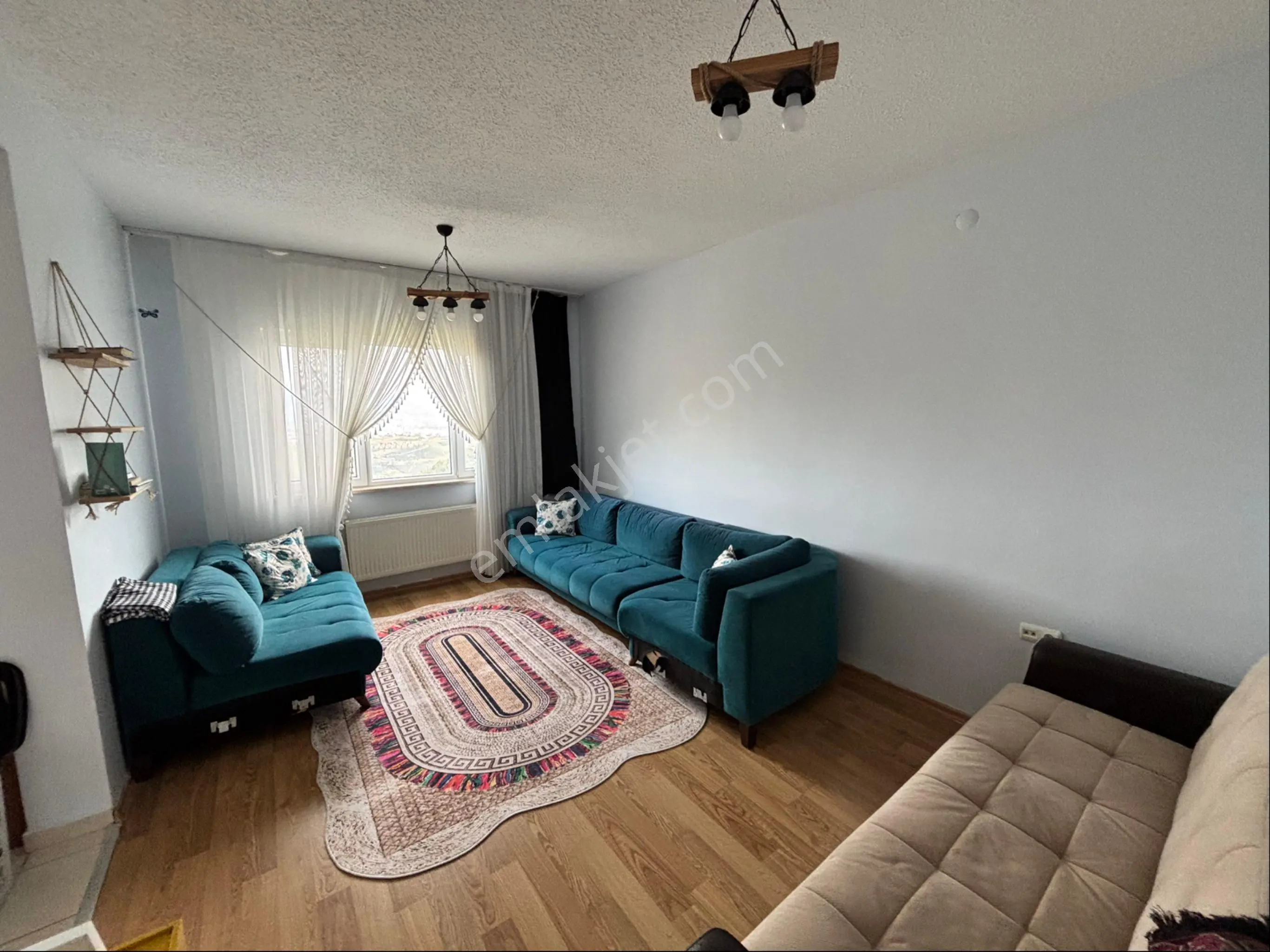 Akpınar Tokiler'de Deniz Manzaralı 2+1 Full Eşyalı Kiralık Daire