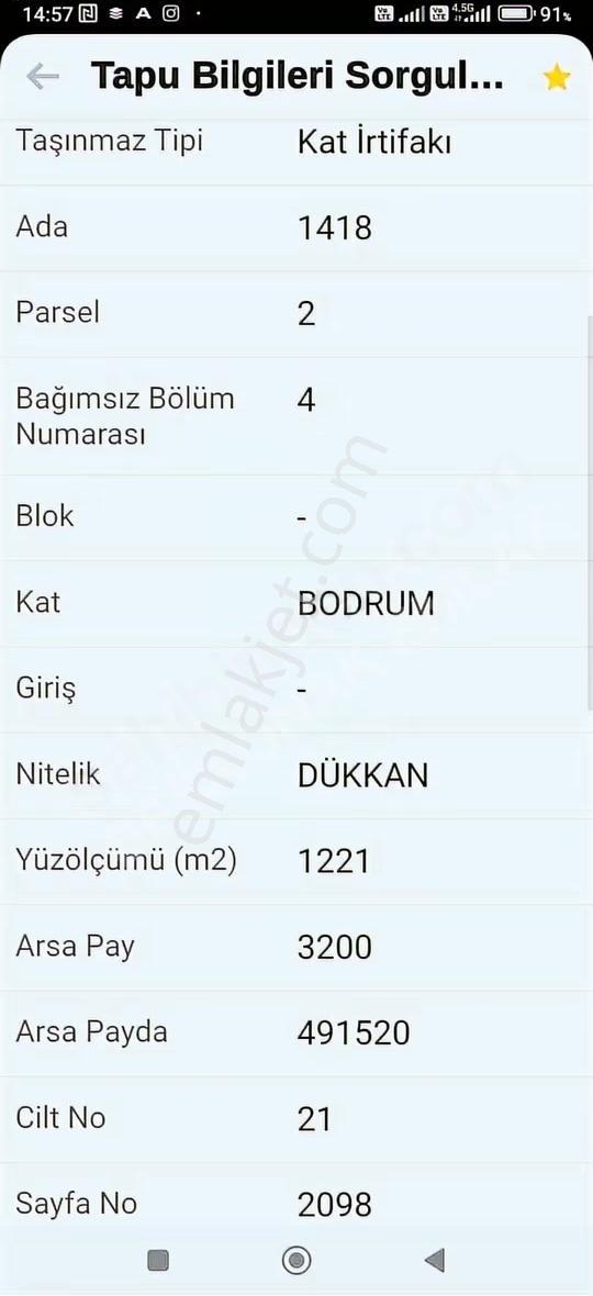 Antalya Güvenlik Mah.satılık Dükkan - Görsel 11