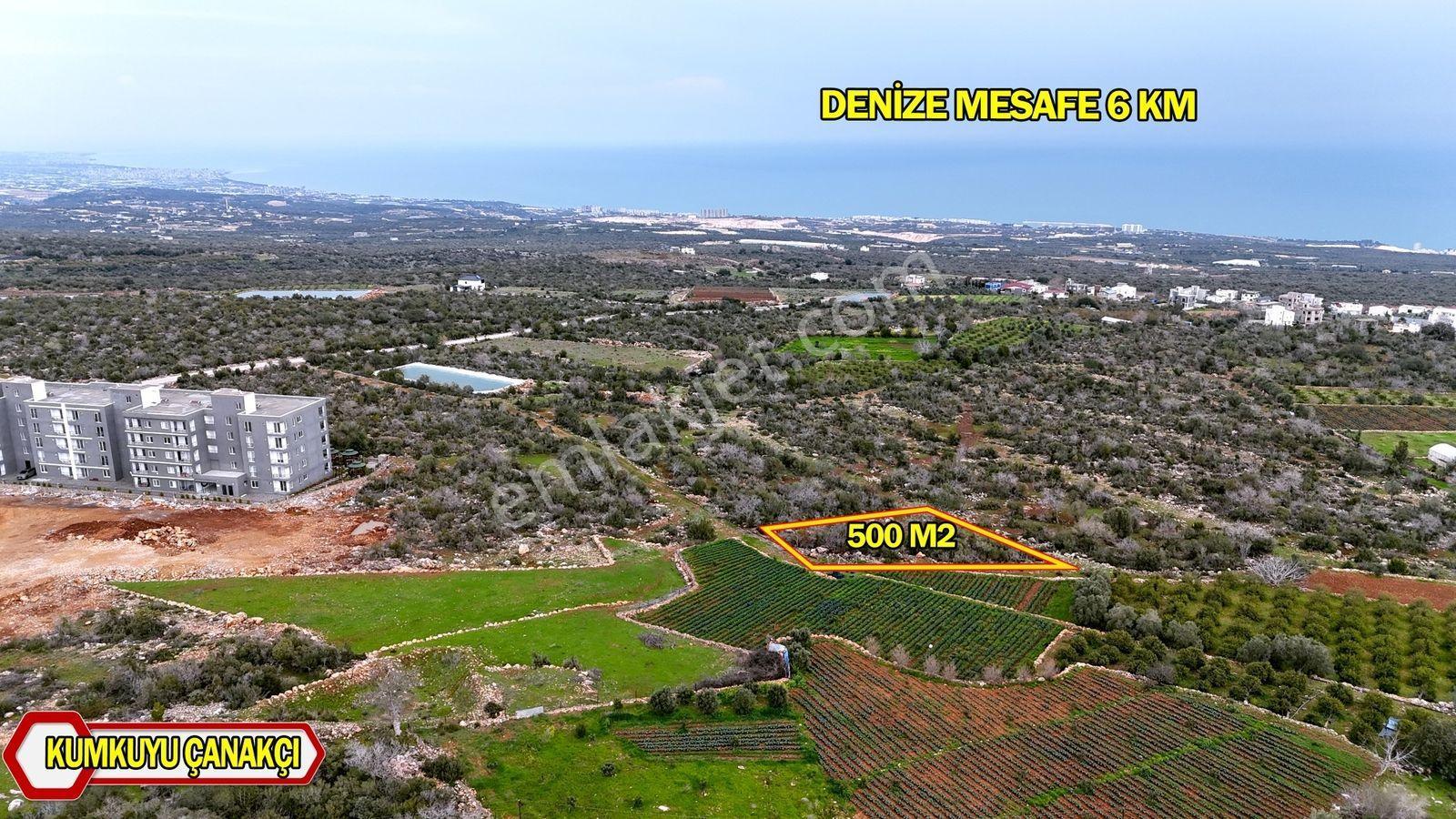 Erdemli Kumkuyu Çanakçı 500m2 Deniz Manzaralı Arsa 0,60 Yoğunluk - Görsel 24