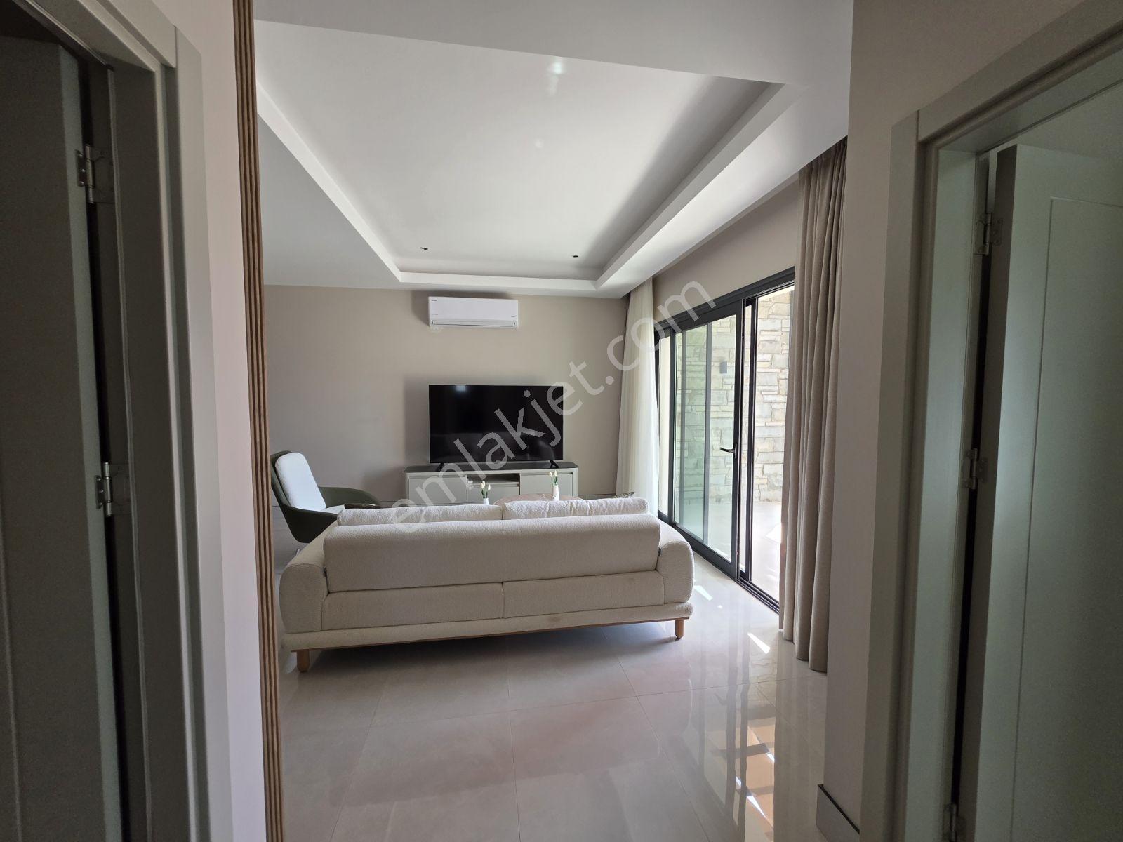 Bodrum Yalıçiftlik'te Manzaralı Full Eşyalı Modern 2+1 Daire - Görsel 8