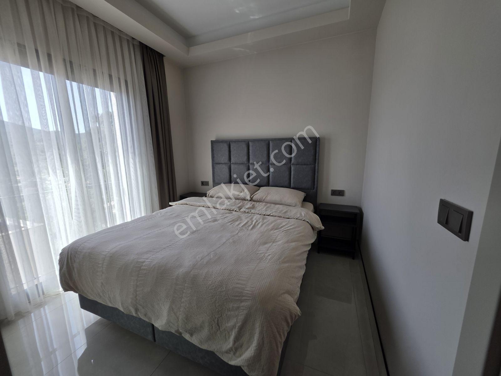 Bodrum Yalıçiftlik'te Manzaralı Full Eşyalı Modern 2+1 Daire - Görsel 7