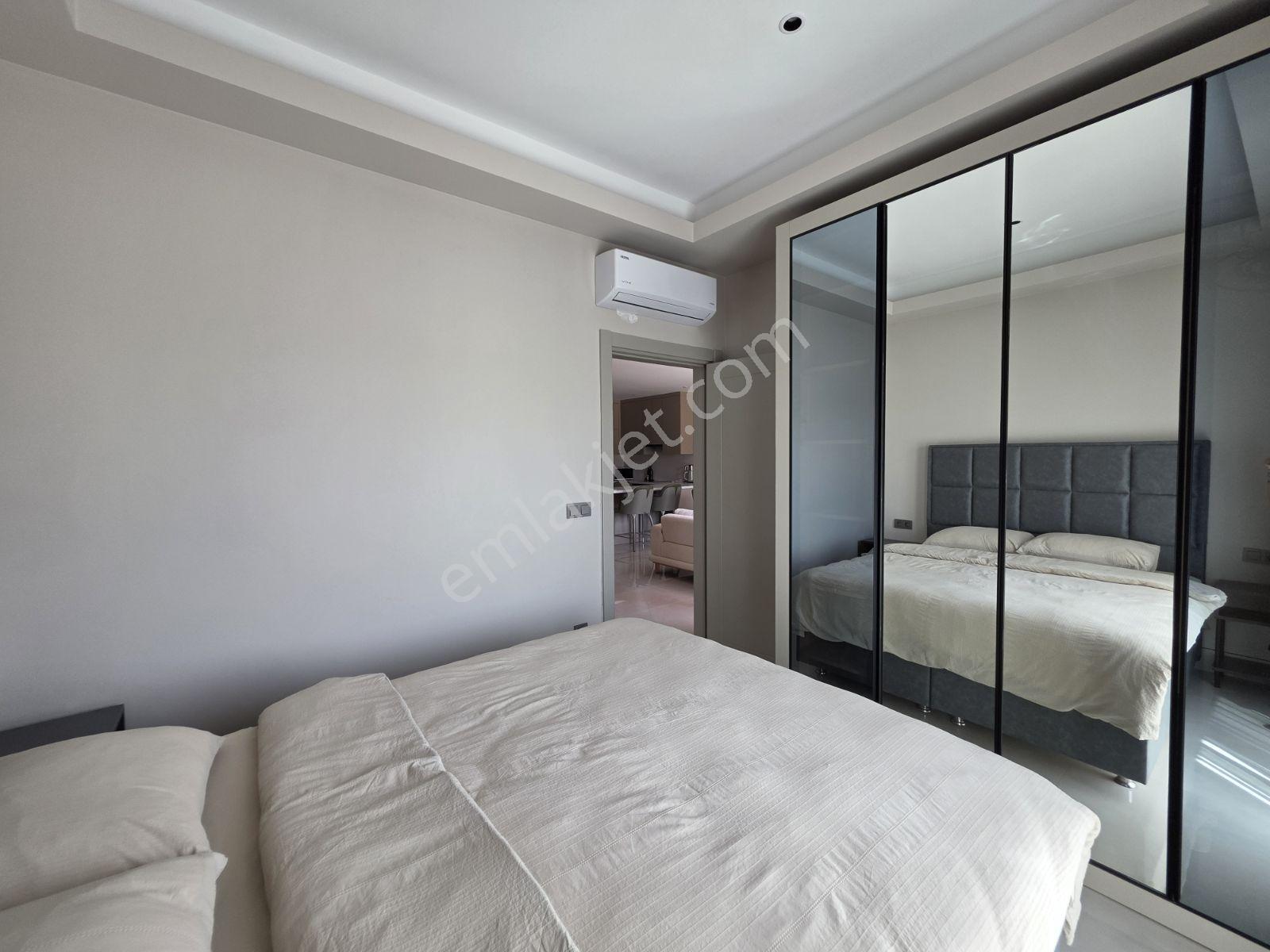 Bodrum Yalıçiftlik'te Manzaralı Full Eşyalı Modern 2+1 Daire - Görsel 19
