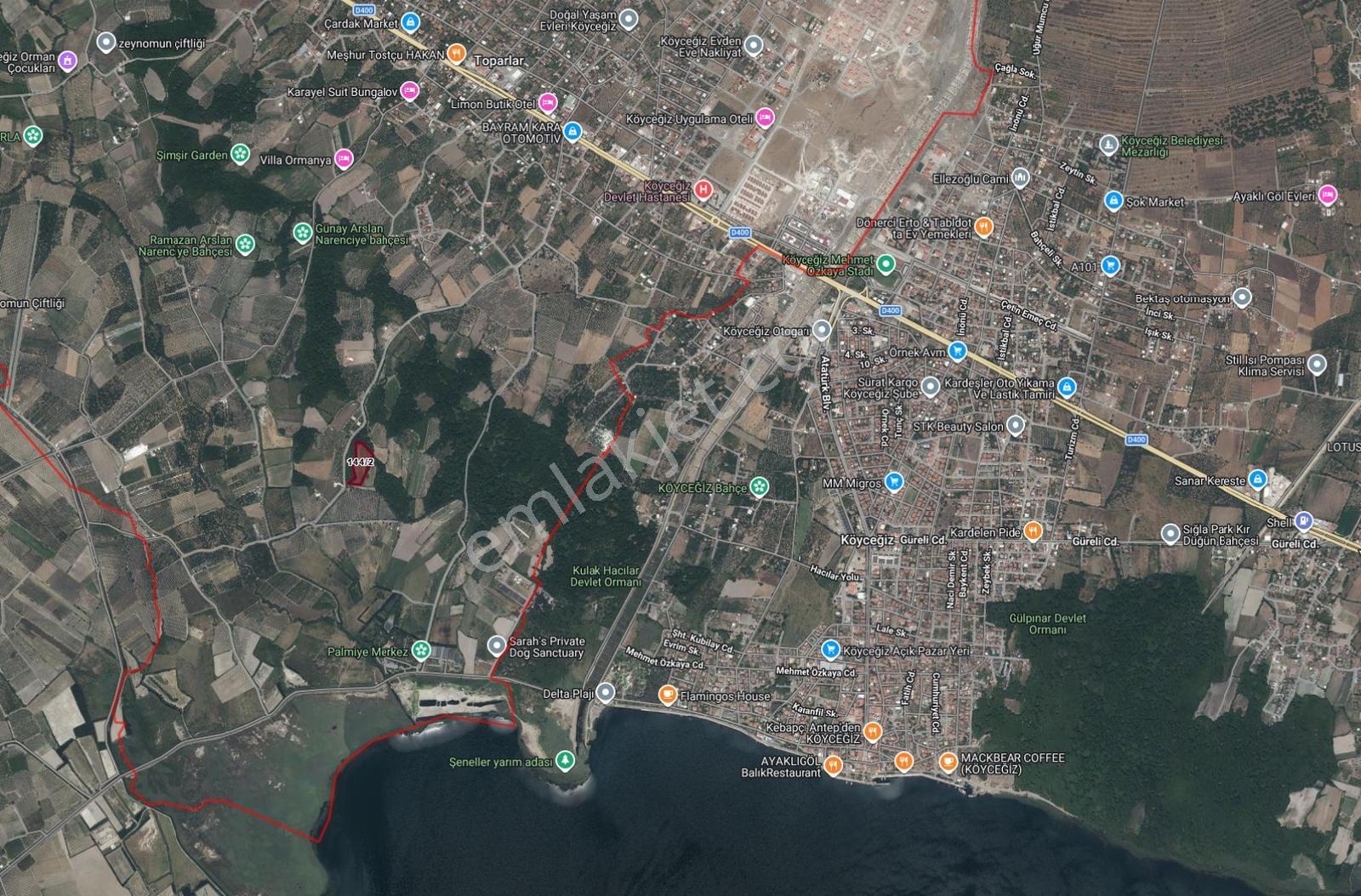 Muğla Köyceğiz Toparlar Göle Yakın Yatırımlık Satılık Arazi - Görsel 11