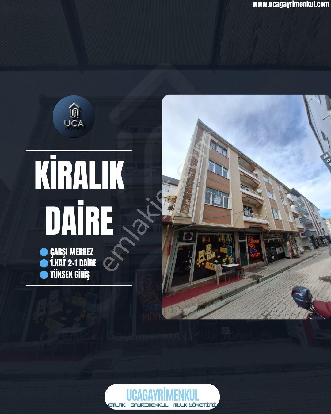 Uca'dan Çarşı Merkez De Kiralık Daire.!
