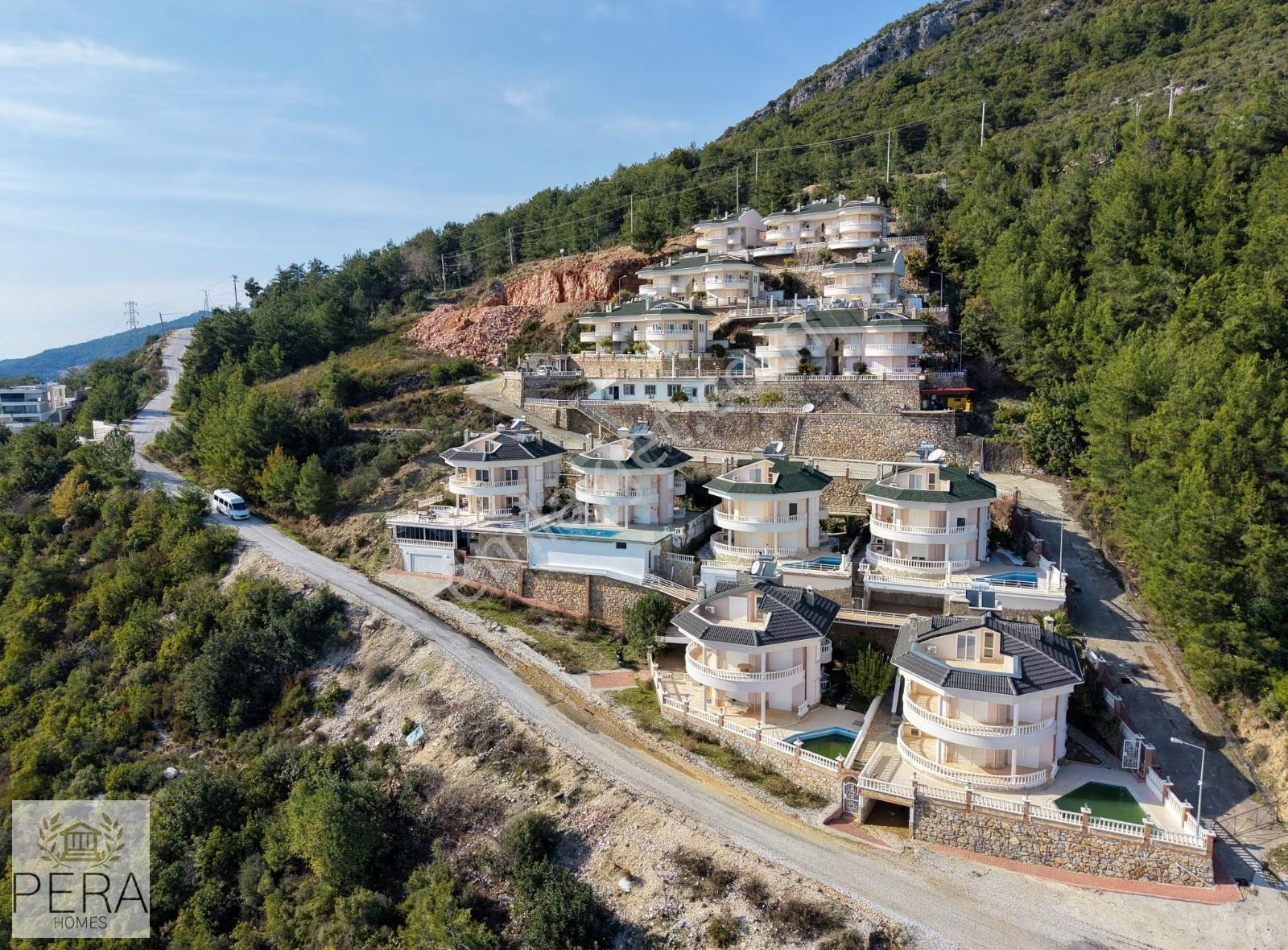 Alanya Bektaş Satılık Müstakil Manzaralı 4+1 Eşyalı Villa - Görsel 24