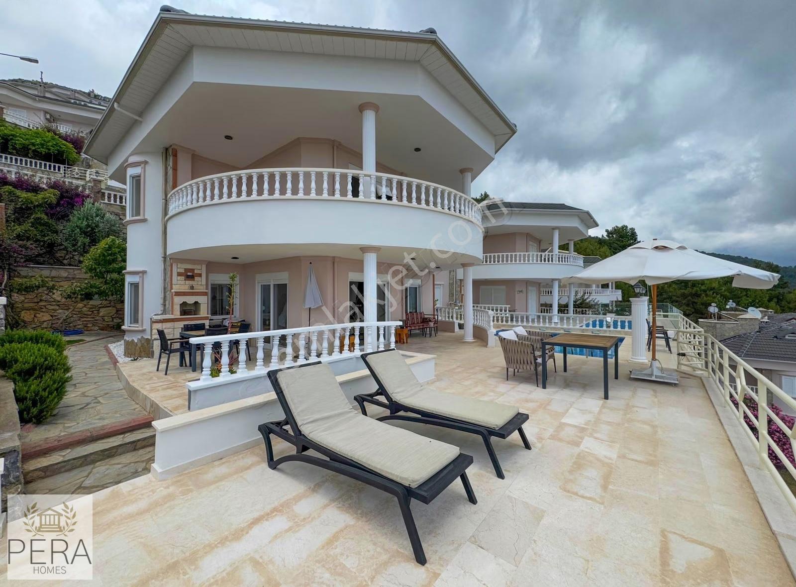 Alanya Bektaş Satılık Müstakil Manzaralı 4+1 Eşyalı Villa - Görsel 25