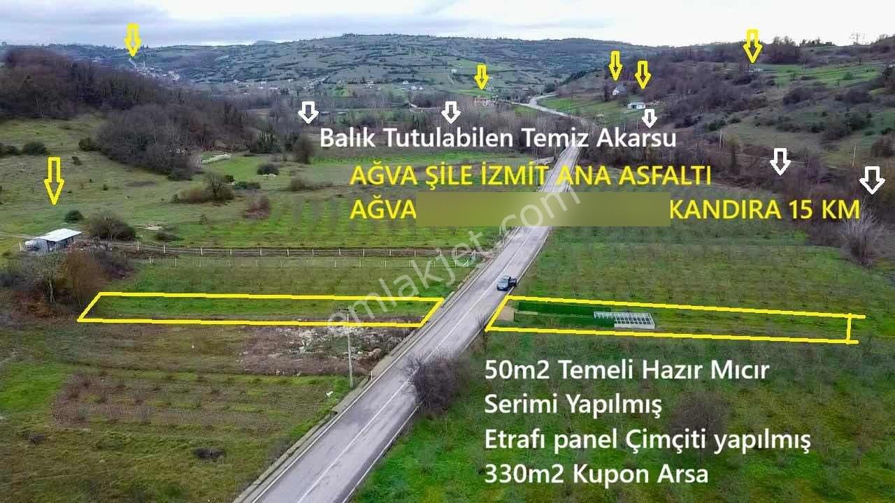 Şile Ağva İzmit Ana Asfalta Yola Cepheli Kupon Arsa - Görsel 2