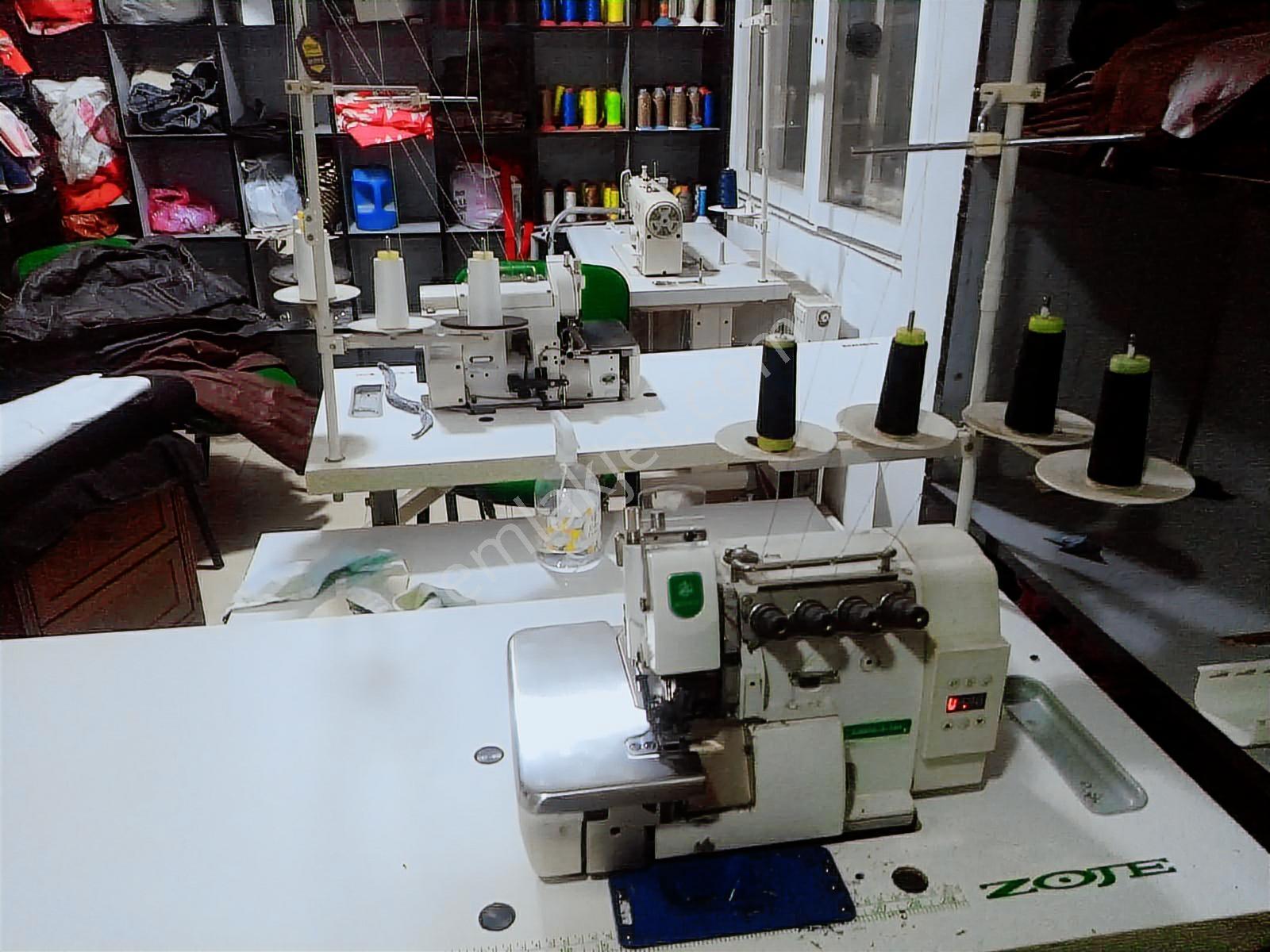 Tokat Merkezde Komple Faal 10 Makinalı Tekstil Atölyesi - Görsel 11