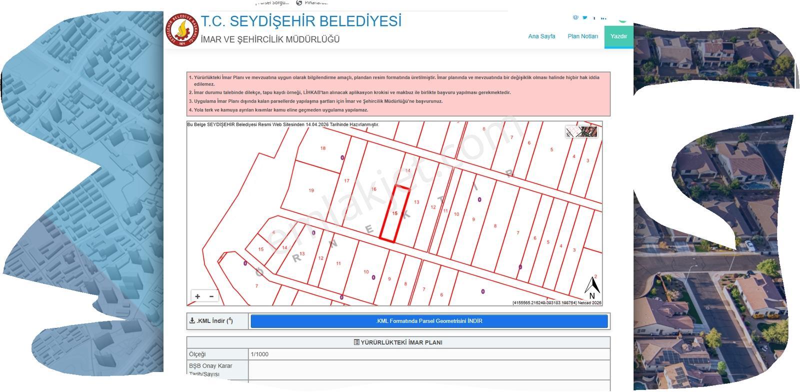 Özpınar,dan Kavak Köy Kıyısı Suyu,yolu Olan Bahçelik Yer 310 M2 - Görsel 5