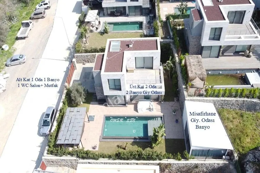 Bodrum Gümüşlük Karakayada 4+1 Villa - Görsel 2