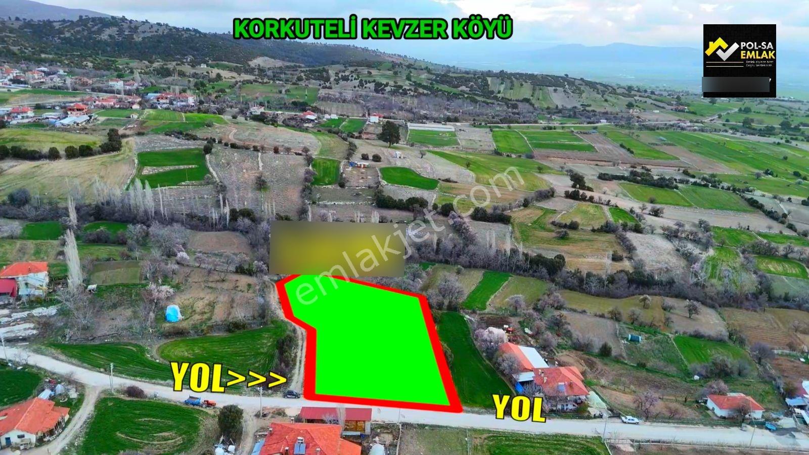 Korkuteli Kevzer De Satılık 3.561m2 Köy İçi Tarla