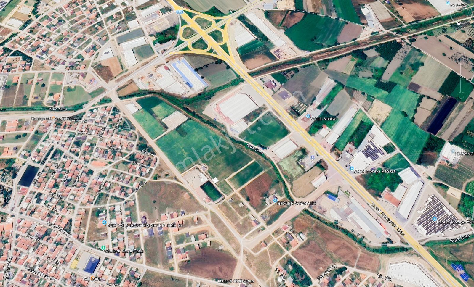 Bursa, İnegöl, Akhisar' Da Satılık Arsa - Görsel 3