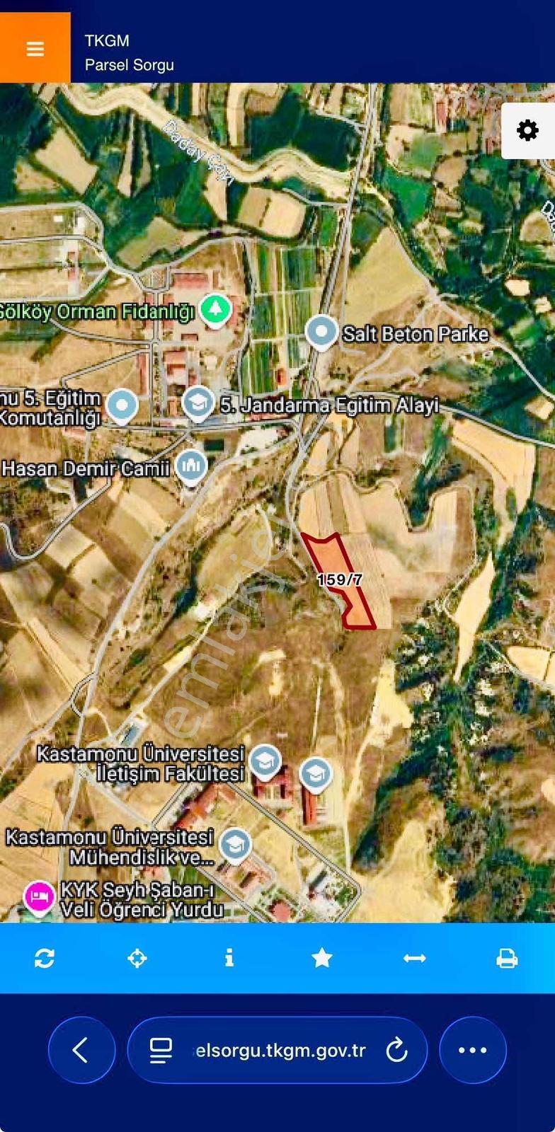 Garanti Emlaktan Kampüs Sınırında Tüm Projelere Uygun Dev Parsel - Görsel 23