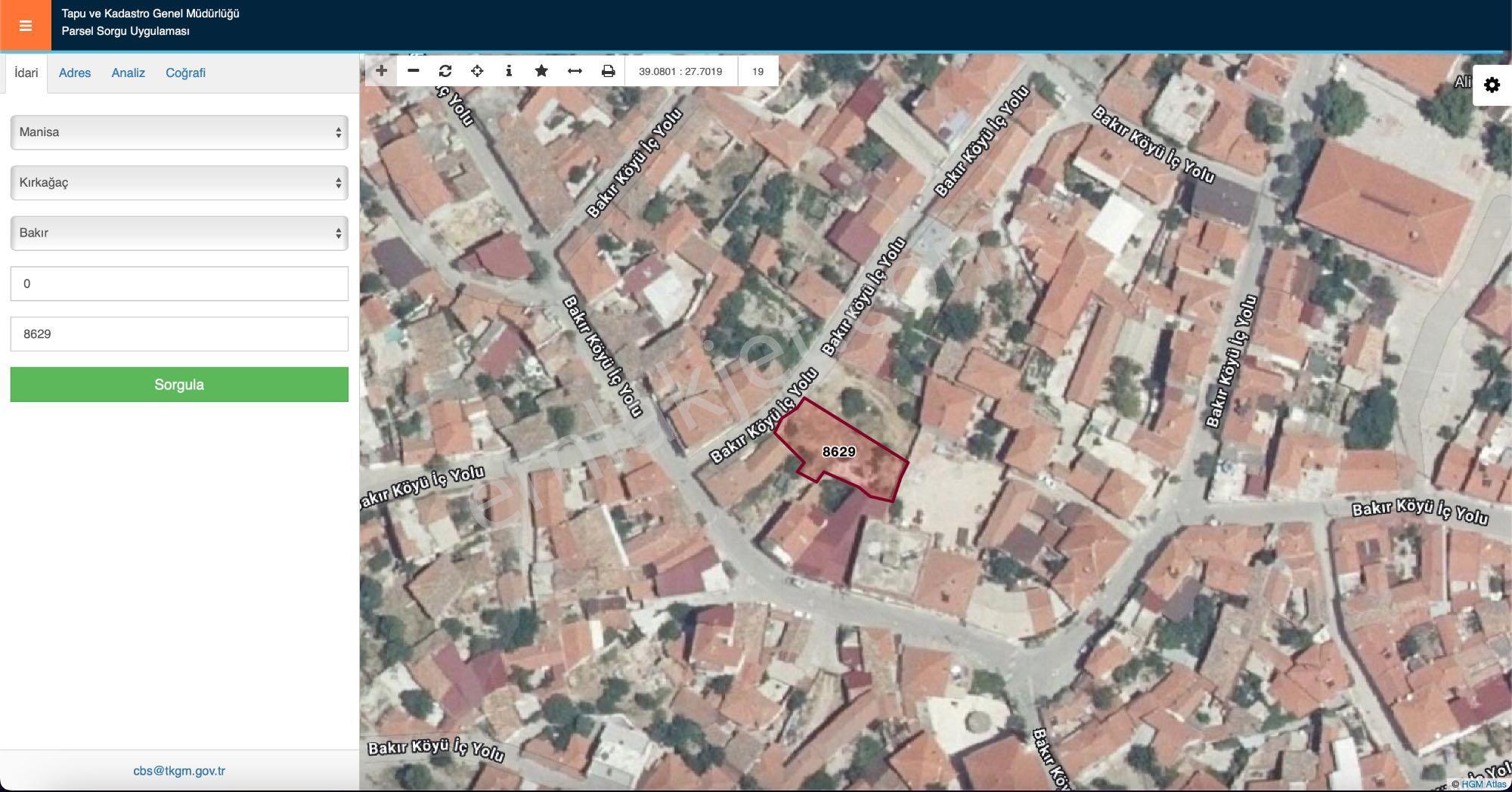 Manisa Kırkağaçta Konut İmarlı Müstakil Tapulu 337 M2 Tarla - Görsel 9