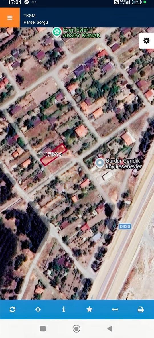 Burdur Esen Evler De Satılık Arsa - Görsel 3
