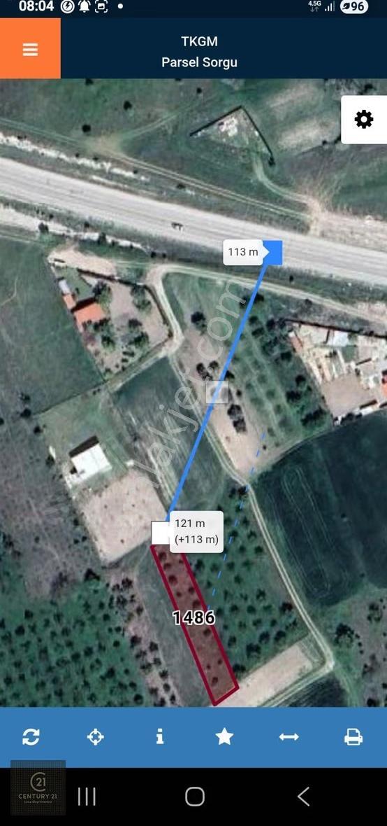 C21 Loca' Dan Altıeylül Köylü Mahallesinde 700m2 Satılık Bağ - Görsel 3