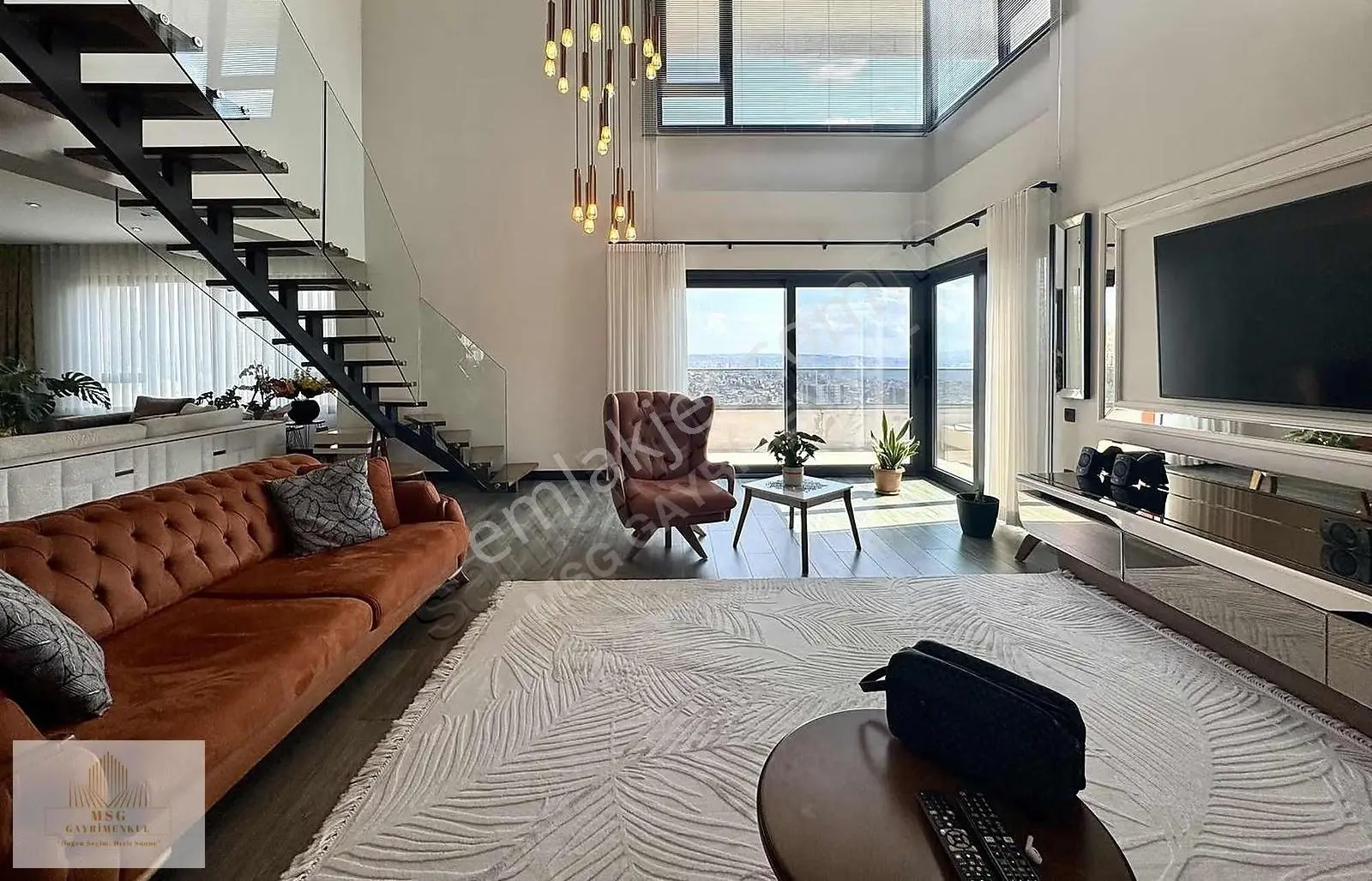 Msg'den Emsalsiz Manzaralı & Ayrıcalıklı 4+1 Dubleks Loft Daire