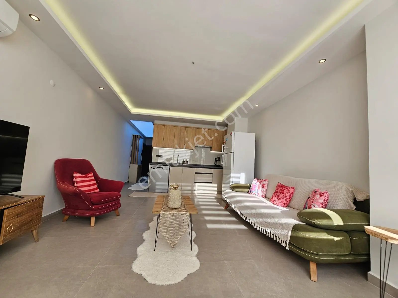 Goldhouse Dan Satılık Daire Turizm Belgeli Sıfır 1+1 Fırsat - Görsel 5