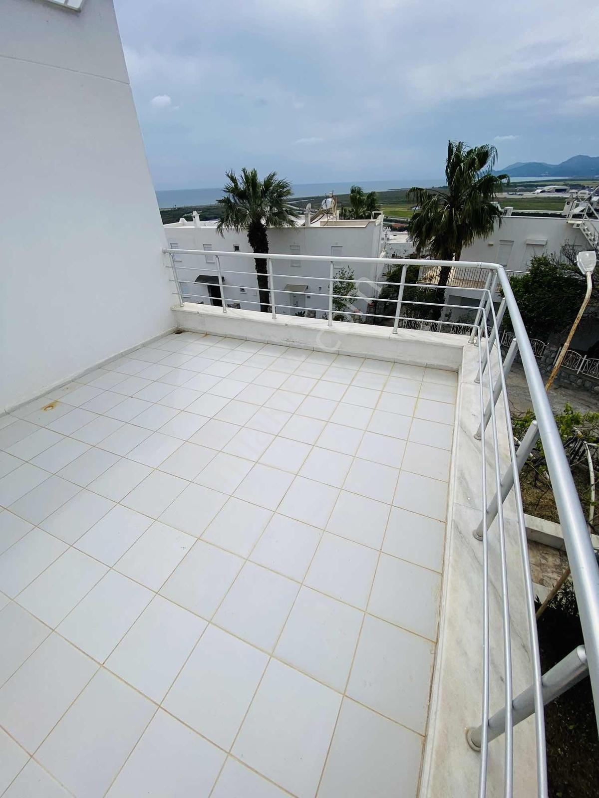 Dalaman Eska Sitesinde Deniz Manzaralı Kiralık 4+1 Villa - Görsel 28