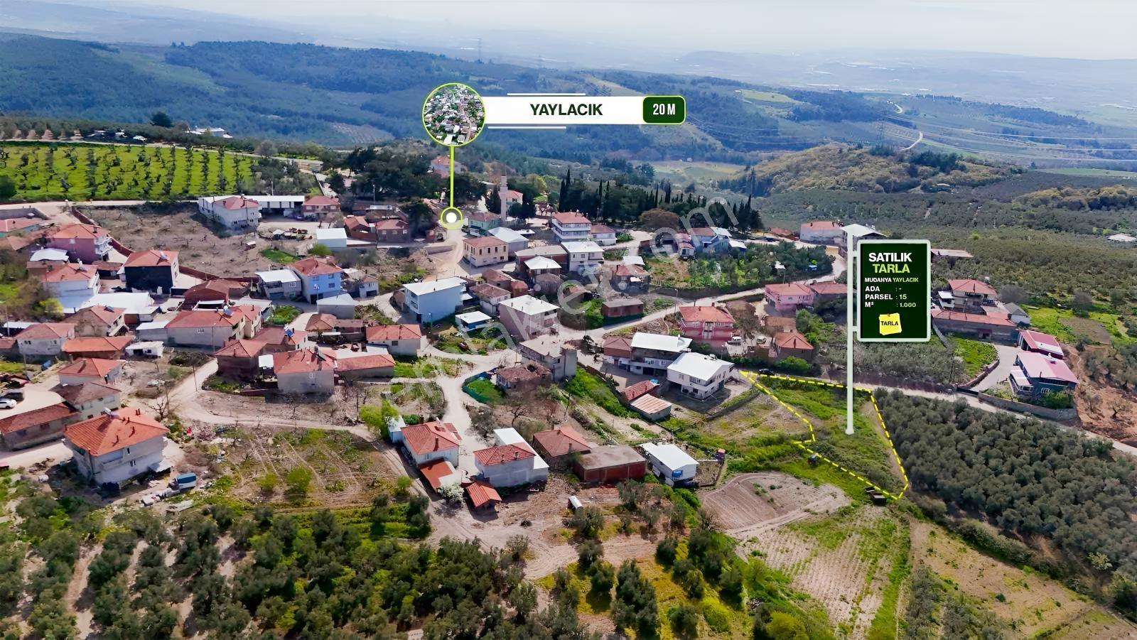 Expert'ten Mudanya Yaylacık'ta Ev Yapımına Uygun 1 Dönüm Tarla - Görsel 6