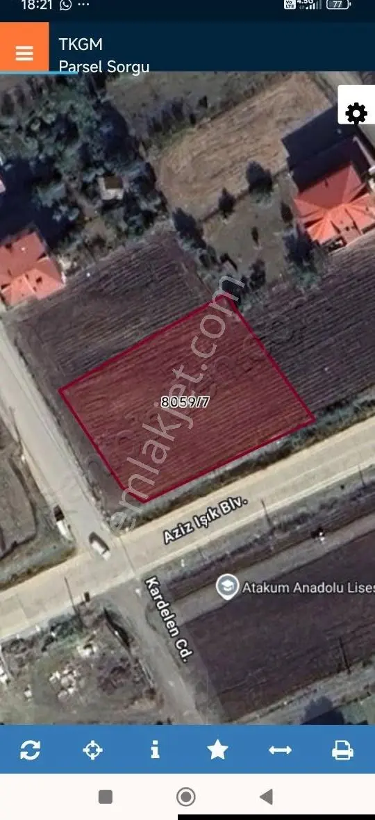 Büyükoyumca'da Aziz Işık Bulvarı'nda Satılık Arsa - Görsel 2