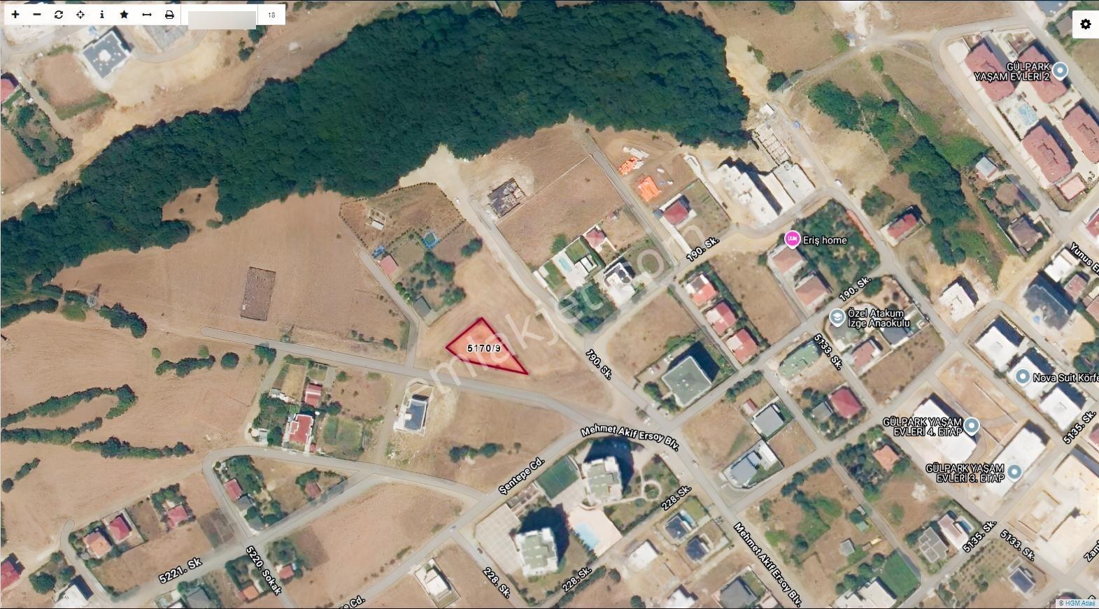 Yağmur Emlak'tan Körfeze 1,5 Km 820 M² Satılık Arsa