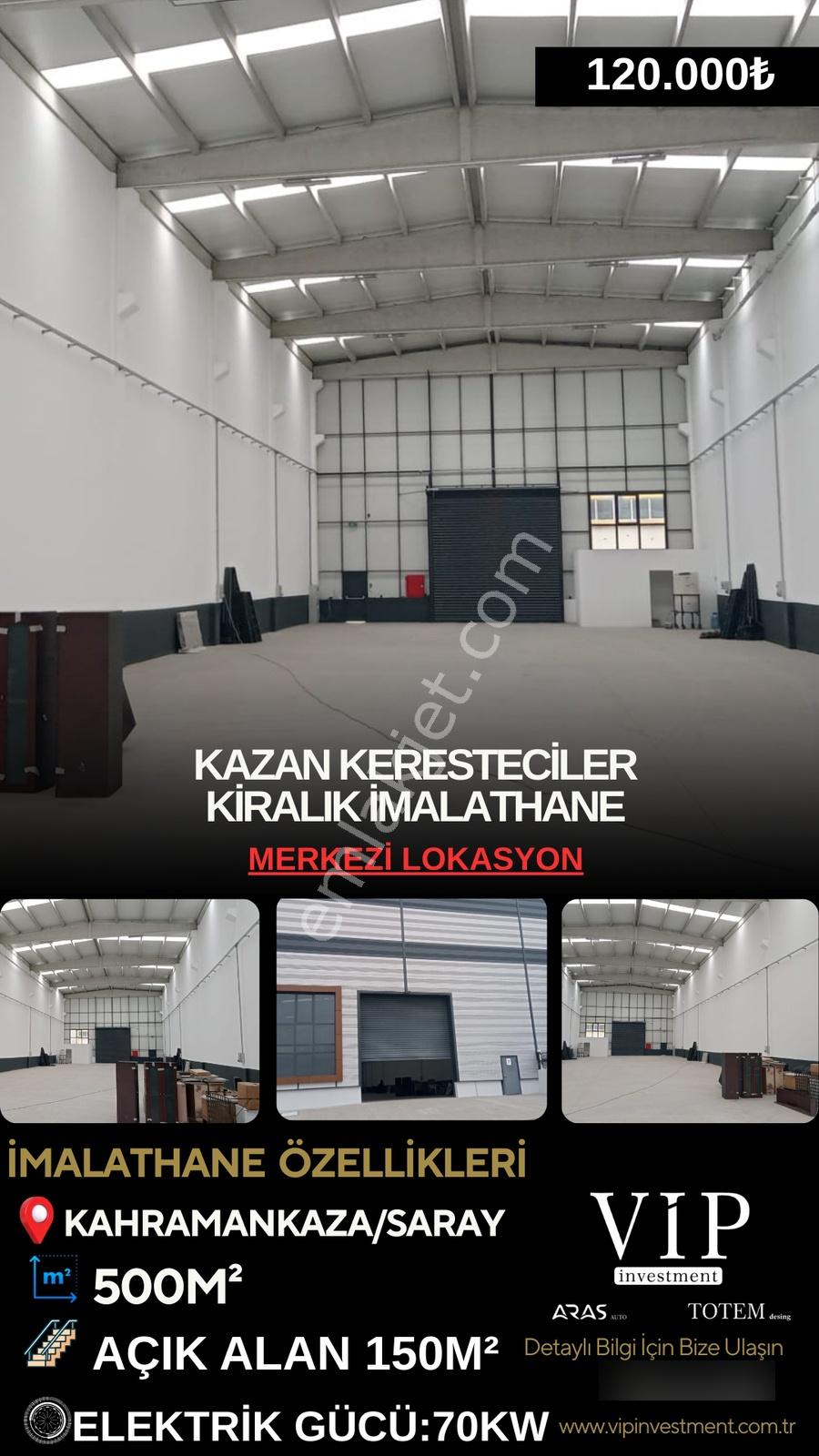Saraykent Sanayi Sitesin'de 500 M2 Kiralık Dükkan - Görsel 9