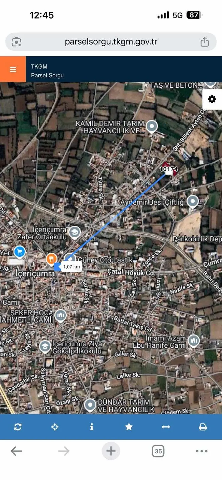 İçeri Çumrada Satılık Cadde Üzeri Arsa - Görsel 2