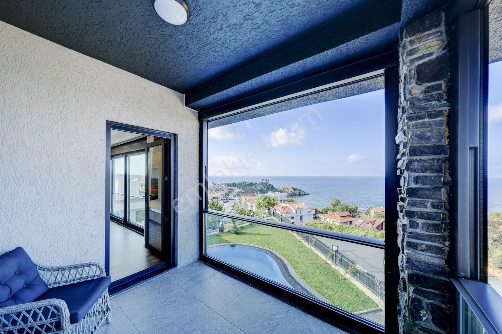 Şile'de 485m2 Arsa İçerisinde Deniz Manzaralı Satılık 5+1 Villa - Görsel 15