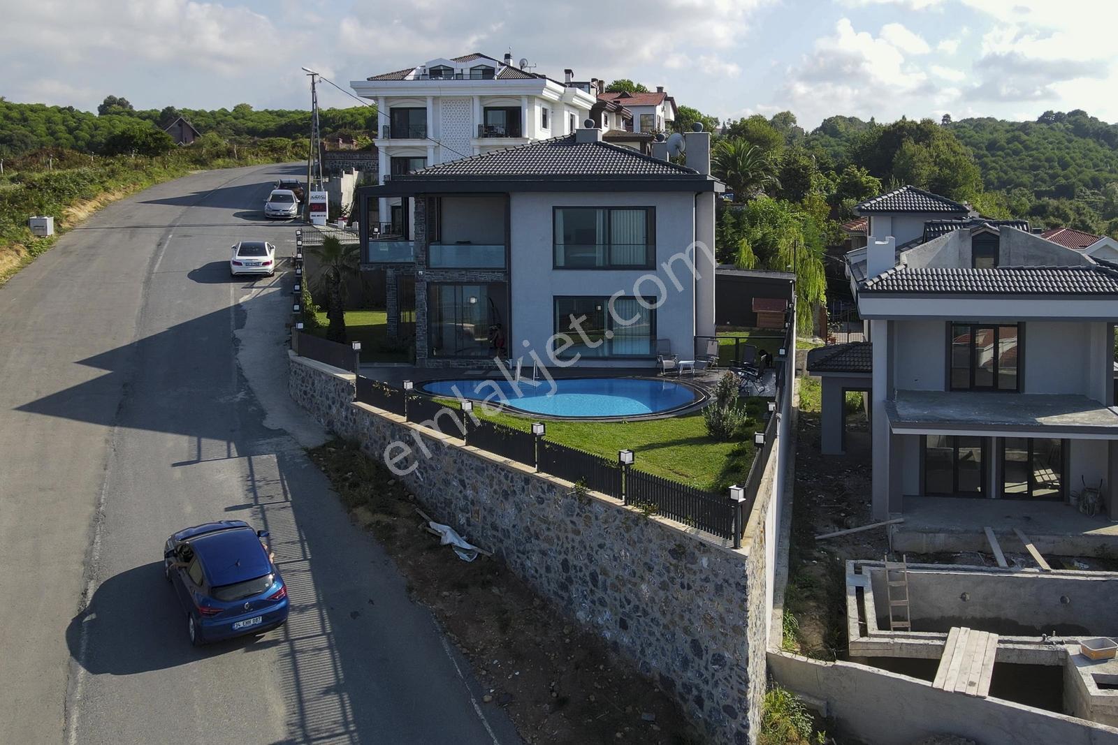Şile'de 485m2 Arsa İçerisinde Deniz Manzaralı Satılık 5+1 Villa - Görsel 34