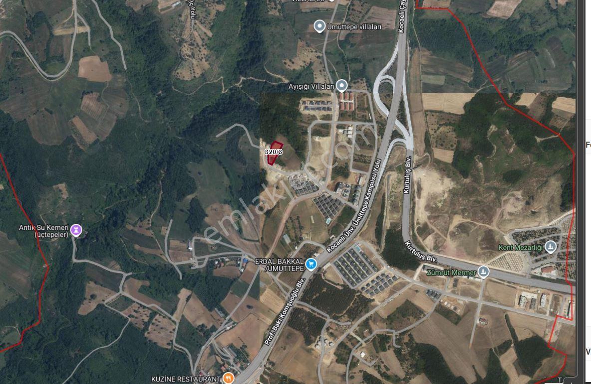 İzmit Kabaoğlu Satılık Villa İmarlı 2227 M² Fırsat Arsa - Görsel 2