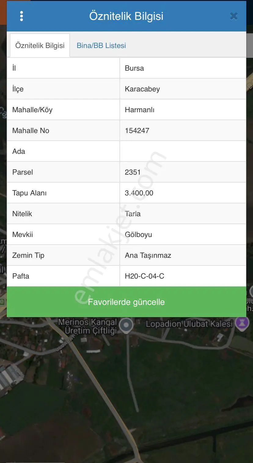 Rt Safir Gm’den Karacabey Harmanlıda Satılık Tarla - Görsel 5