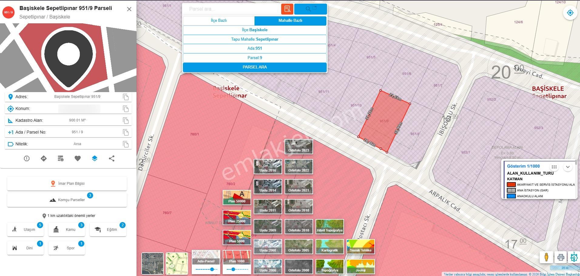 Başiskele Sepetlipınar Çift Parsel Sanayi Arsası Fırsatı 1800 M2 - Görsel 19