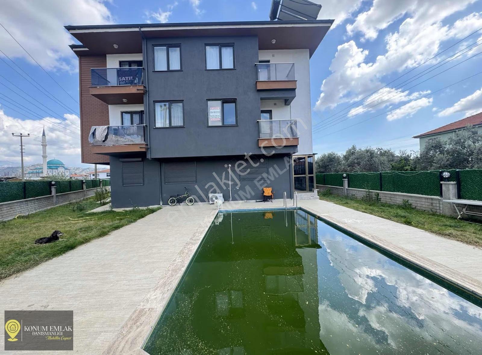 Muğla Ortaca Karaburun Mah Havuzlu Satılılık 1+1 Daire - Görsel 9
