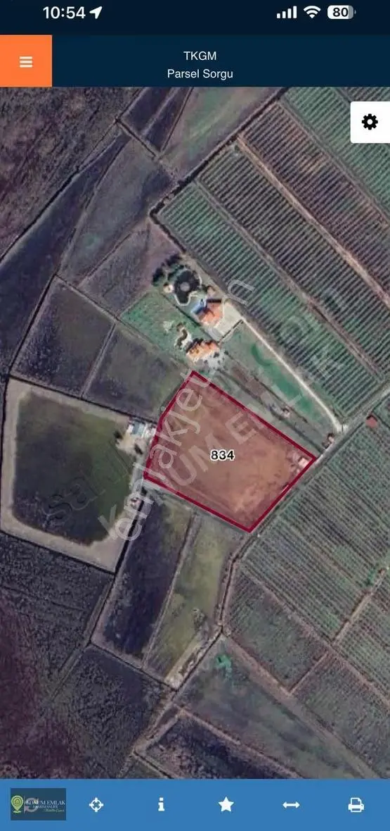 Muğla Ortaca Dalyan Satılık 2.000 M2 Tarla