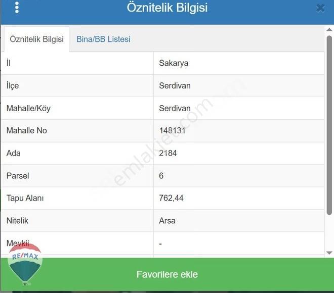 Serdivan Esentepe Mah.satılık Göl Manzaralı 762 M² İmarlı Arsa - Görsel 2
