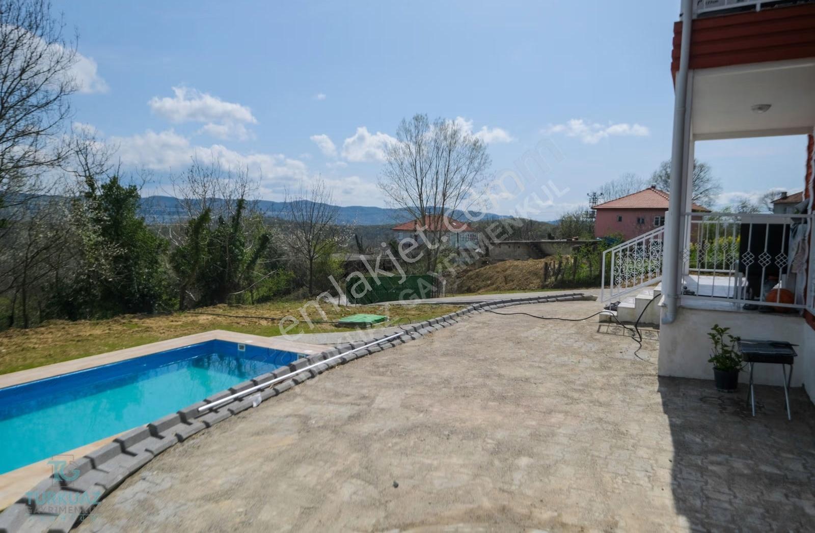 Çakırkadı Köyünde Özel Yapım 4+1 Havuzlu Satılık Lüx Villa - Görsel 18