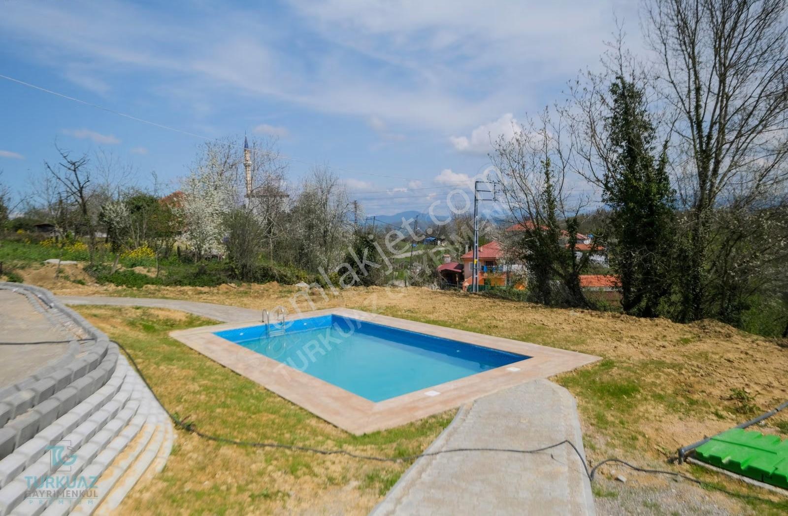 Çakırkadı Köyünde Özel Yapım 4+1 Havuzlu Satılık Lüx Villa - Görsel 21