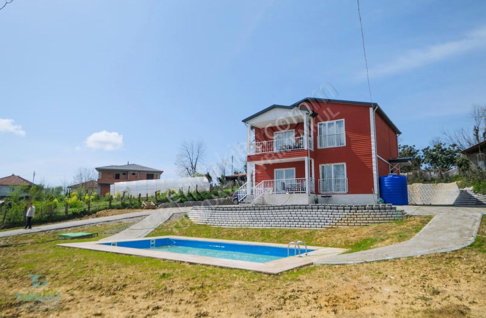 Çakırkadı Köyünde Özel Yapım 4+1 Havuzlu Satılık Lüx Villa - Görsel 20
