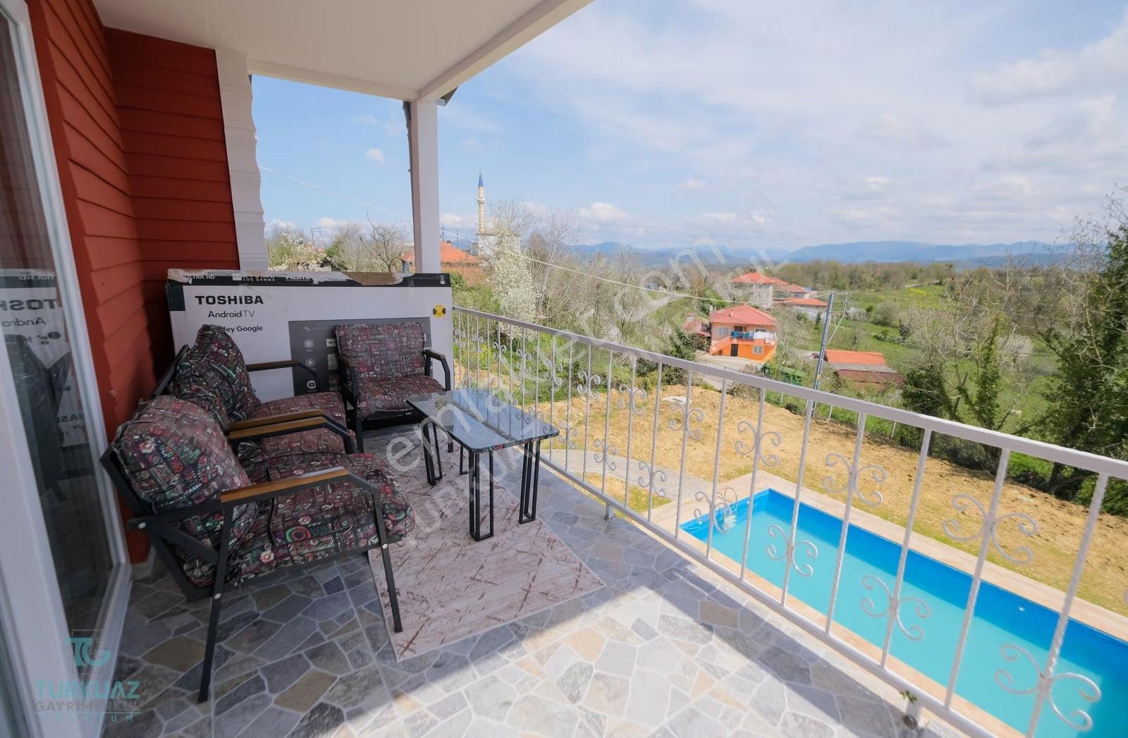 Çakırkadı Köyünde Özel Yapım 4+1 Havuzlu Satılık Lüx Villa - Görsel 31