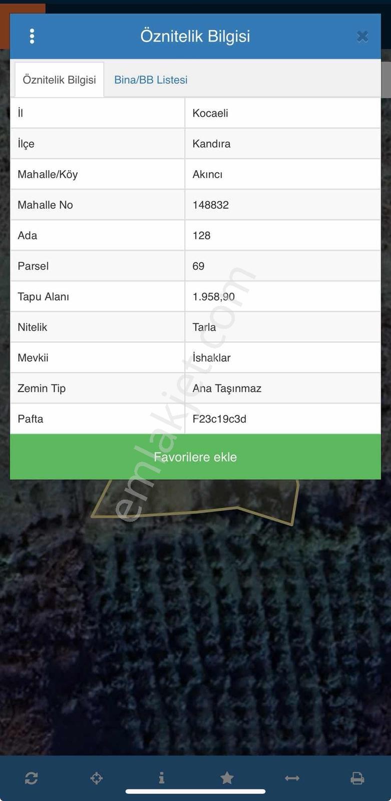 Remax Anka'dan Satılık Kandırada Tek Tapulu Tarla