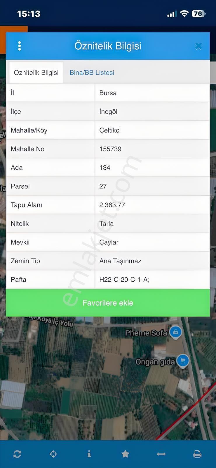 Nezır Gm Den Çeltikçi Mahallesinde İmar Dibi Satılık Tarla - Görsel 8