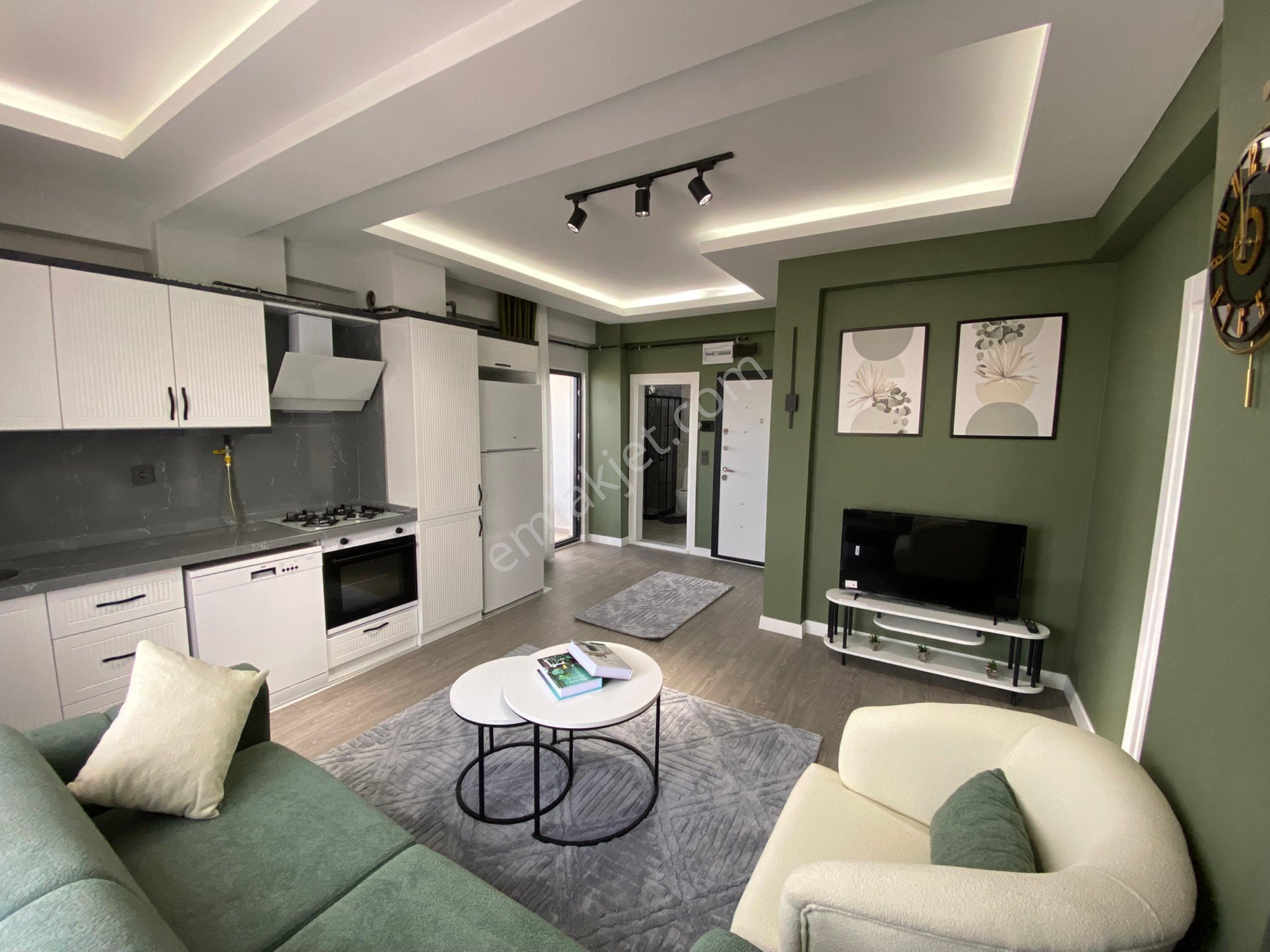 Atakum Yenimahalle’de Full Deniz Manzaralı Sıfır Lüks Kiralık Eşyalı 1+1 - Görsel 4
