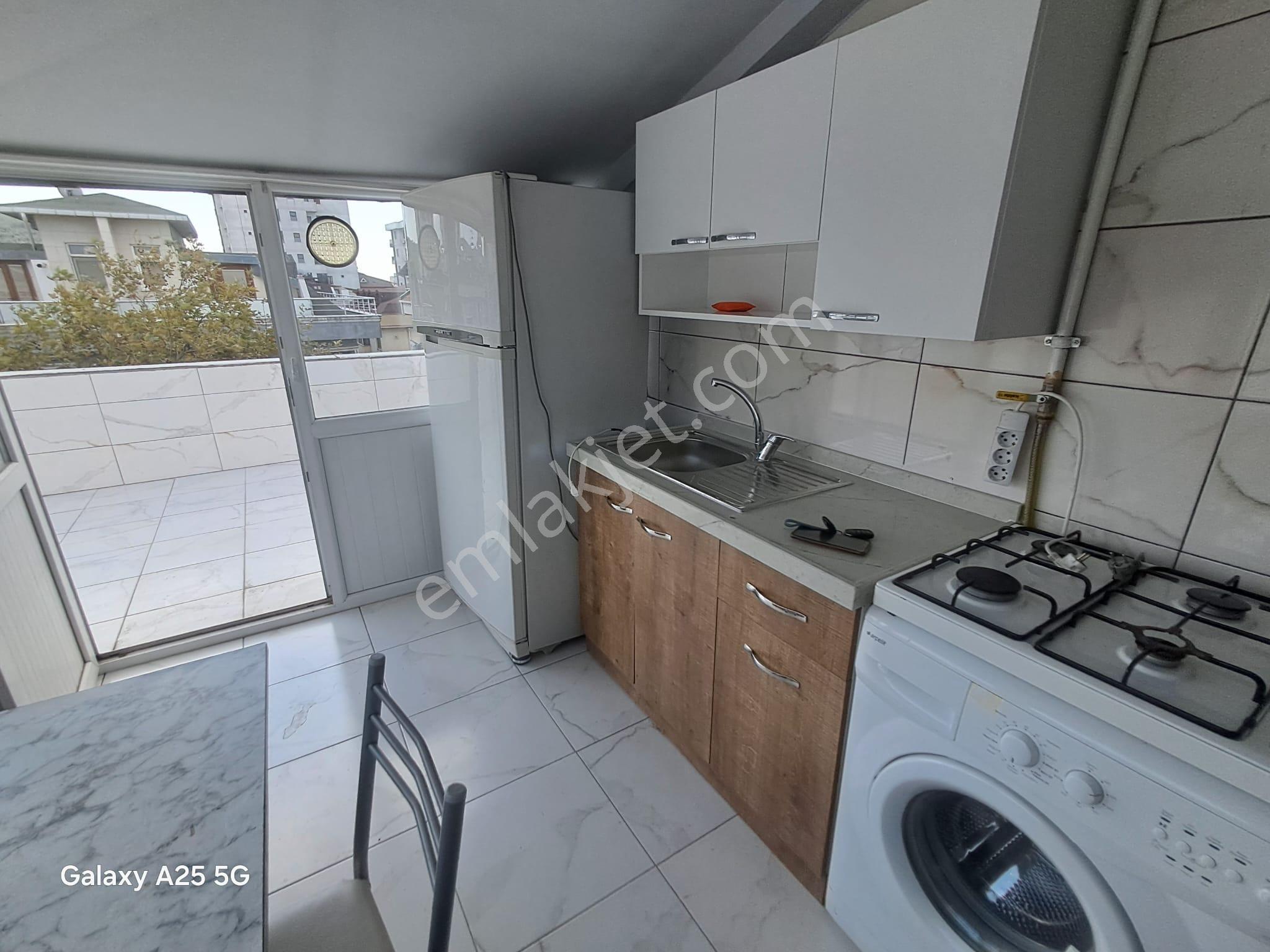 Oryaştan Ataşehir İnönü Teraslı,eşyalı 60m2 1+1 Çatı Katı Daire - Görsel 8