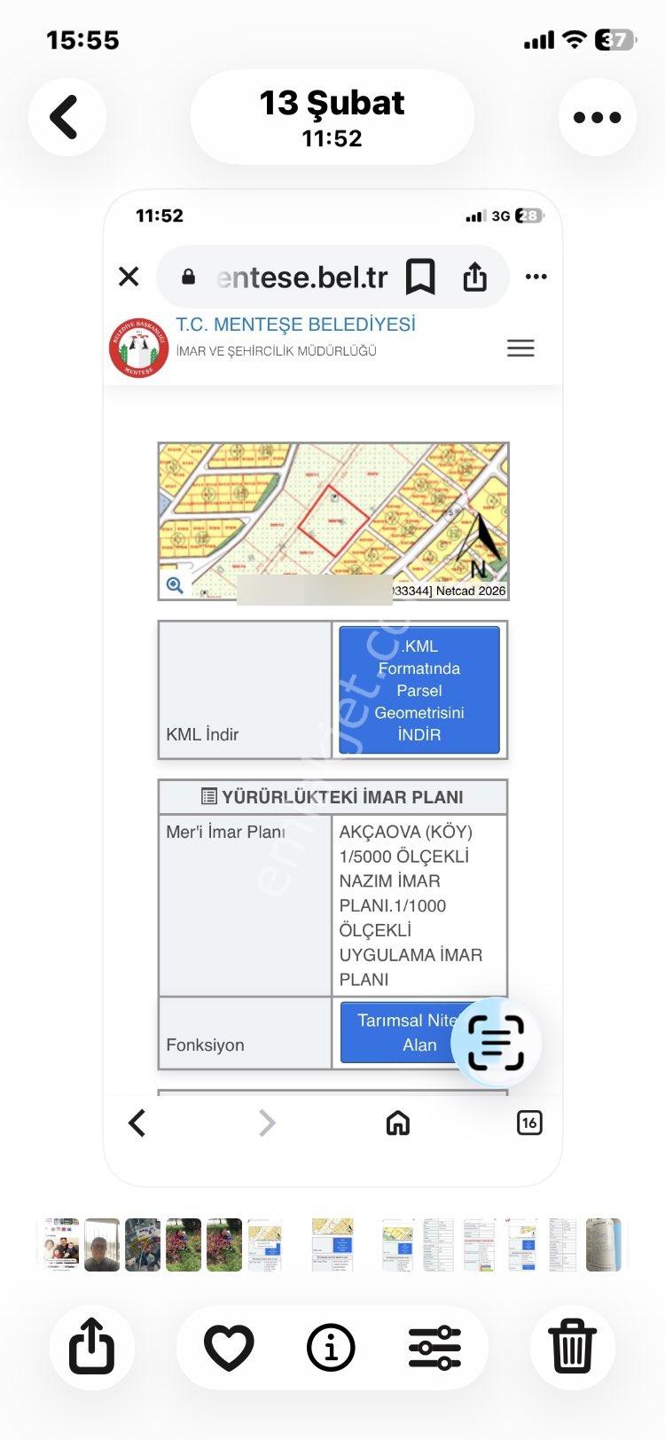 Muğla Mentese Akcaova Mahallesinde Satılık Ciftlik