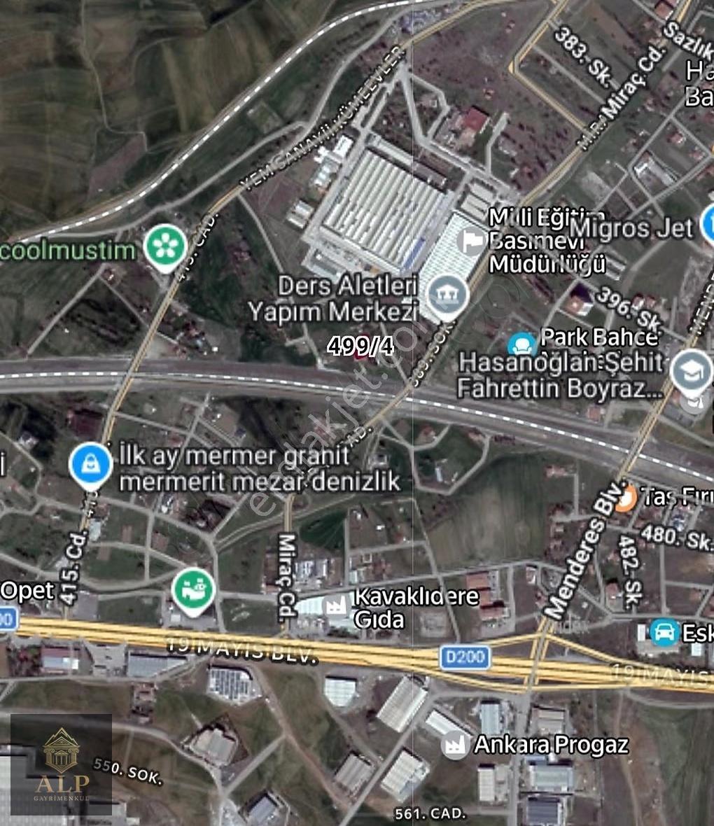 Alp Gayrimenkul'den Hasanoğlanda 394 M2 Konut İmarlı Arsa - Görsel 3