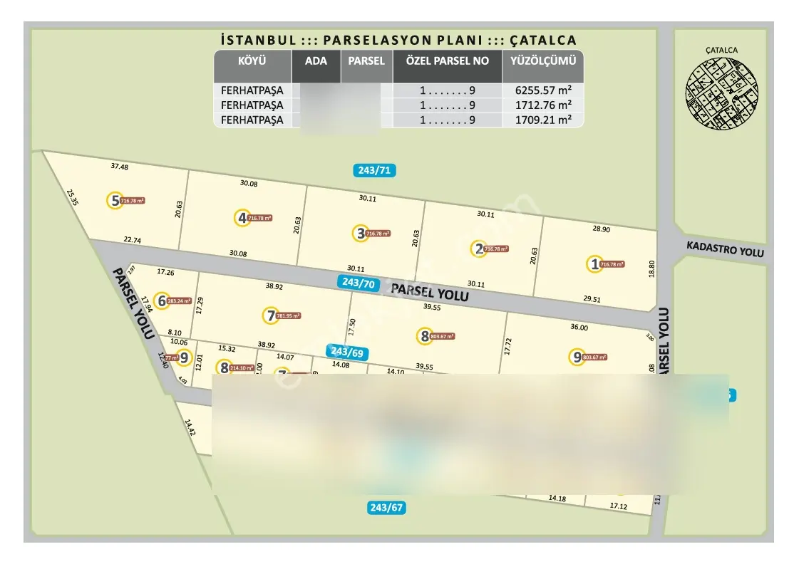 Arsamburada'dan Ferhatpaşa'da 216m2 Hisse - Görsel 2