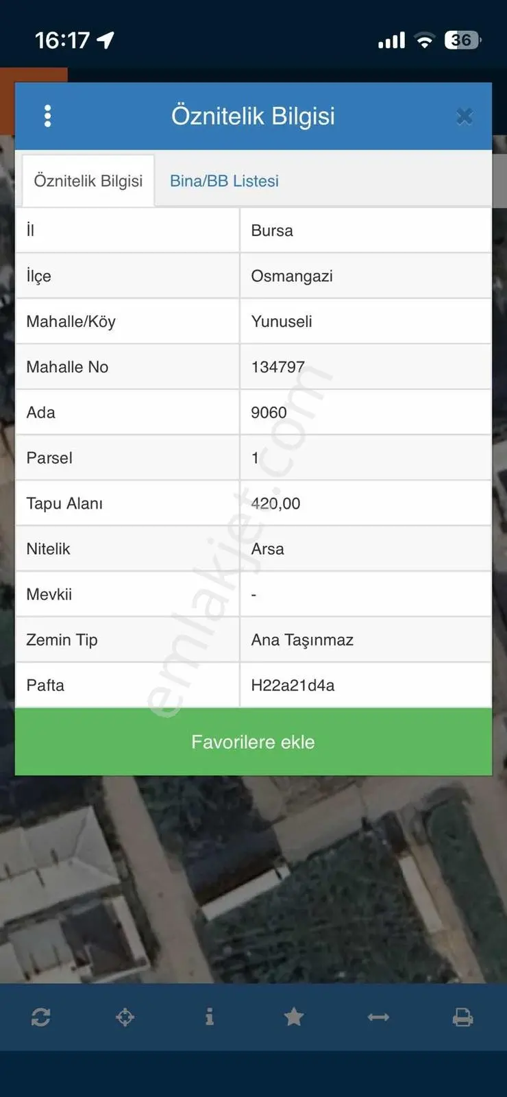 Harika Konumda 10-12 Dairelik Arsa